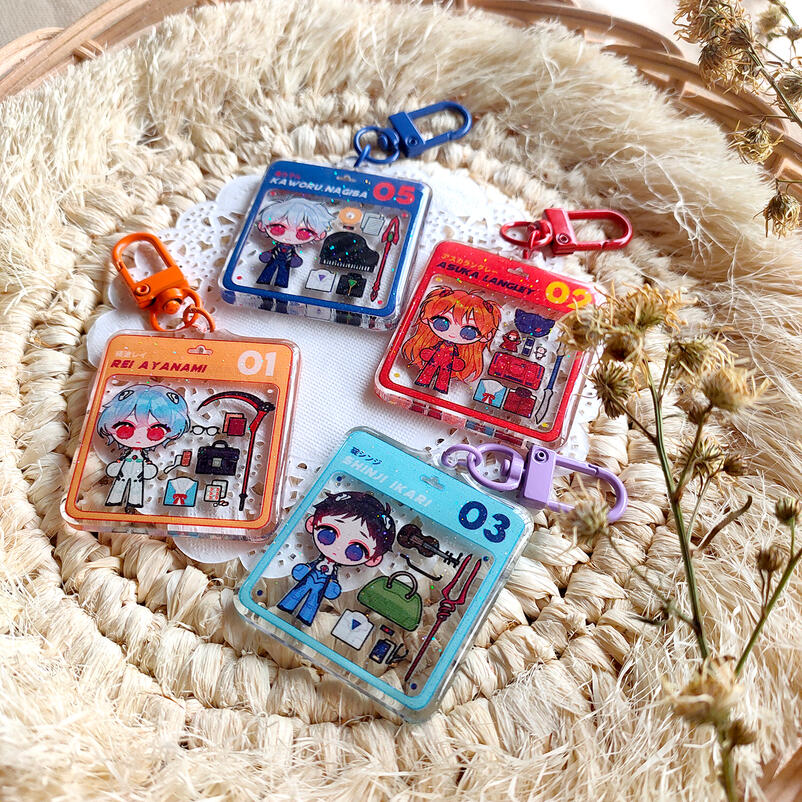 Epoxy Keychain By @shyav_